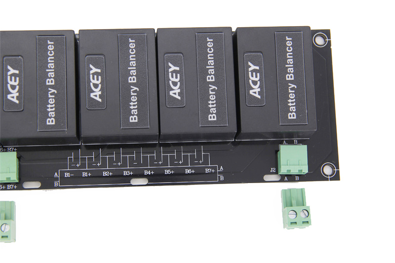 Équilibreur de tension de cellule de batterie 7S 24V pour Lifepo4 LTO NCM 18650 Pack
 