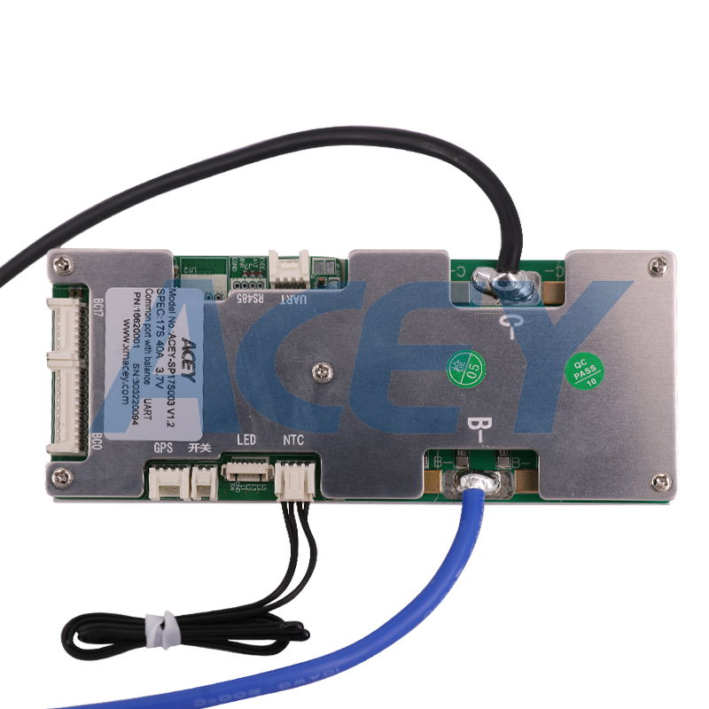 10-17s 30A 80A Système de gestion de batterie Lipo NMC Bms
 