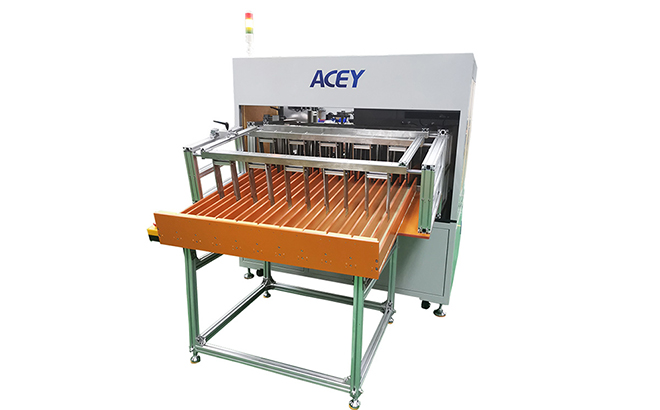 Introduction de ACEY Prismatic Square Battery Cell Triing Machine ACEY-ASPS

