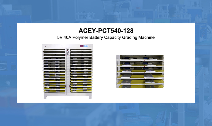 Machine de classification de capacité de batterie polymère 5V 40A