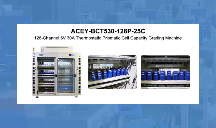 Machine de classement de capacité de cellule prismatique thermostatique 5V 30A